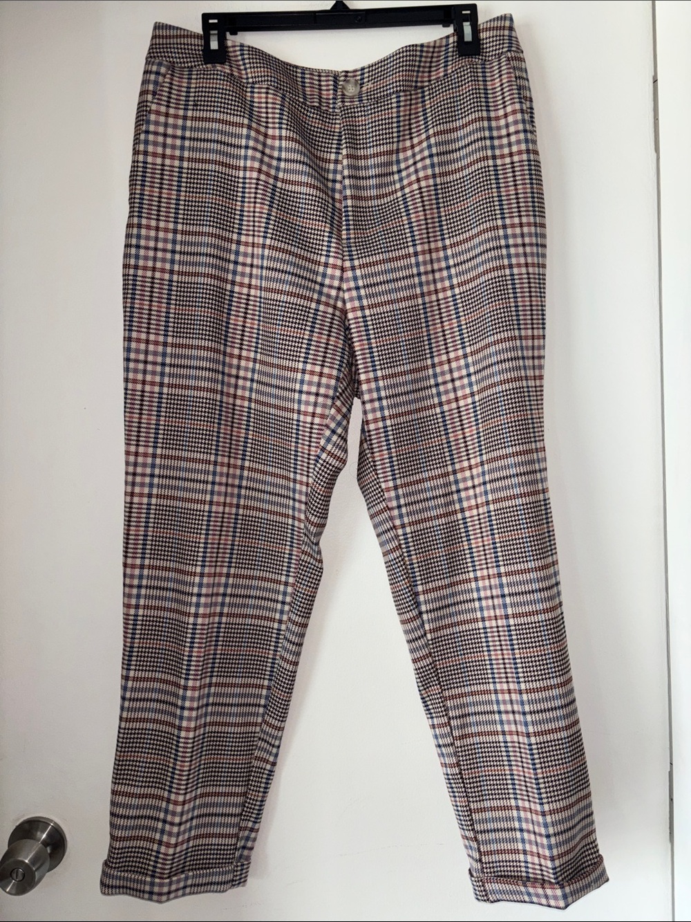 Anthropologie Plaid Trousers
